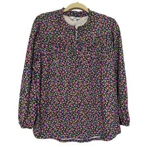 Croft & Barrow Multicolor Floral Top